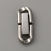304 Stainless Steel Fold Over Clasps STAS-WH0036-31P-1