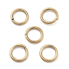 Ion Plating(IP) 304 Stainless Steel Open Jump Rings STAS-M081-02G-02-1
