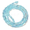 Baking Painted Glass Beads Strands DGLA-D001-03G-2