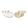 Alloy Enamal Pendants PALLOY-K009-07G-03-1