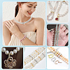 6Pcs 6 Styles Brass Micro Pave Clear Cubic Zirconia Twister Clasps ZIRC-GA0001-19-5