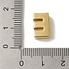 Brass Micro Pave Cubic Zirconia Beads KK-H487-25G-05-3