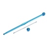 DIY Alloy Beadable Crochet Hooks AJEW-A064-02E-2
