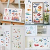 8 Sheets 8 Styles PVC Waterproof Wall Stickers DIY-WH0345-212-6