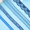 4 Styles Polyester Lace Trim OCOR-GF0005-25A-7