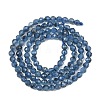 Natural Devil Blue Aquamarine Beads Strands GG-CBAF158-D01-07-3