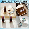4 Pairs Stainless Steel Round Stud Earring Findings STAS-BBC0011-02-6
