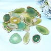 Natural Agate Slices Big Pendants G-E022-1-3