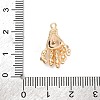 Brass Micro Pave Cubic Zirconia Pendants KK-D288-02G-3