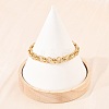 304 Stainless Steel Link Chain Bracelets for Women BJEW-H207-01D-G-2