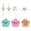 Alloy Purse Handbag Feet Cone Studs DIY-PH0003-10P-RS-5