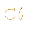 Classic Stainless Steel C-shaped Stud Earrings OR5180-5