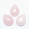 Natural Rose Quartz Cabochons X-G-E491-B-21-1