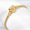 European Brass Chain Bracelet Making BJEW-A164-02G-4