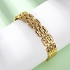 304 Stainless Steel Hinged Bangles for Women BJEW-L610-26G-1
