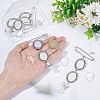 Alloy Brooch Making JEWB-GO00001-4