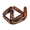 Natural Tree Bark Agate Beads Strands G-Q606-81-3