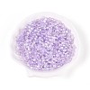 Transparent Spray Painted Glass Beads X1-EGLA-N018-4mm-02-1