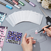 Transparent Acrylic Badge Buddy Blanks LS-TACR-WH0022-06B-3
