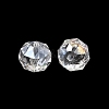 Electroplate Transparent Round Glass Beads GL-CBA6A73-01-3