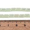 Electroplate Imitation Jade Glass Beads Strands EGLA-Q132-03A-B03-4