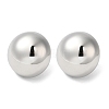 Non-Tarnish 304 Stainless Steel Stud Earrings EJEW-Z026-05P-1