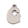 Non-Tarnish 201 Stainless Steel Charms STAS-U016-01P-G-1