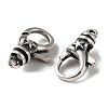 925 Thailand Sterling Silver Lobster Claw Clasps STER-D003-20AS-2