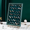 Desktop Wooden Hair Clip Display Frame PW-WG60CE7-12-1