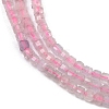 Natural Morganite Beads Strands G-M096-B02-01-5