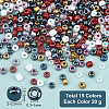 300G 15 Style Glass Seed Beads SEED-NB0001-38-2