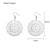 Brass Dangle Earrings for Women WGDFDC0-01-2