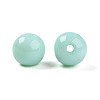 Opaque Solid Color Glass Beads GLAA-N007-8mm-A12-2