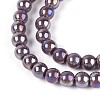 Electroplate Opaque Glass Beads Strands GLAA-T032-P4mm-AB15-3