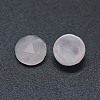 Natural Rose Quartz Cabochons G-G795-07-06-2