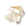 Mushroom & Rabbit Alloy Rhinestone Brooches for Backpack Clothes JEWB-F038-05LG-2
