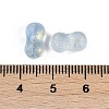 Gradient Color Transparent Acrylic Beads OACR-M023-02J-3