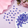 2Strands Handmade Evil Eye Lampwork Beads Strands LAMP-HY0001-14-4