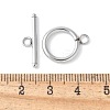 304 Stainless Steel Toggle Clasps STAS-Z124-01C-P-3