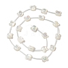 Natural White Shell Mother of Pearl Shell Beads BSHE-B005-08-2