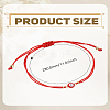 1Pc Alloy Evil Eye Link Bracelet BJEW-LP0002-33-2