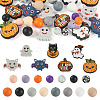 29Pcs Silicone Focal Beads SIL-TA0003-04-1