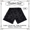 Polyester Leaf Lace Embroidery Fabrics DIY-WH20081-073A-2
