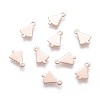 201 Stainless Steel Charms LS-STAS-F192-036RG-1