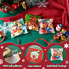 200Pcs 10 Style Christmas Theme Plastic Bakeware Bag OPP-TA0001-05-4