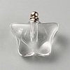 Glass Bottle Locket Pendants GLAA-WH0033-65-1