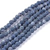 Natural Weathered Agate Beads Strands G-L534-02-6mm-1