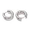 201 Stainless Steel Huggie Hoop Earrings EJEW-O095-05-26-2