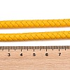 Braided Leather Cord with Core WL-F009-6mm-01-3