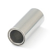 304 Stainless Steel Magnetic Clasps with Glue-in Ends STAS-O148-06B-2